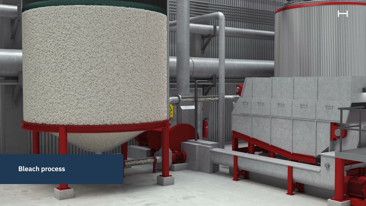 How to make paper - from chips to pulp at Holmen Paper, Hallsta mill