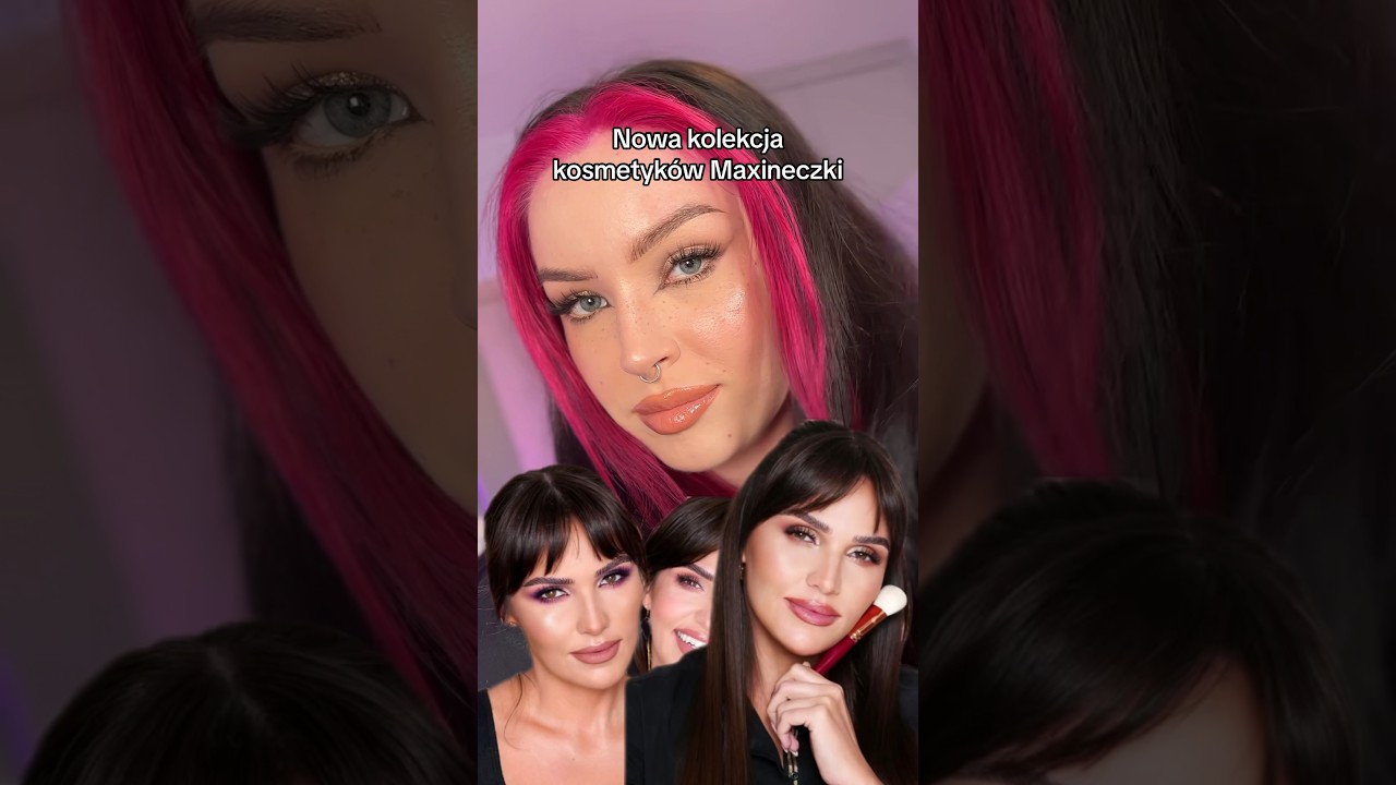 BRUTALNIE 🔥🔥🔥 szczerze o nowej kolekcji MAXINECZKA #makeup #mascara #makeuptutorial #makeupartist