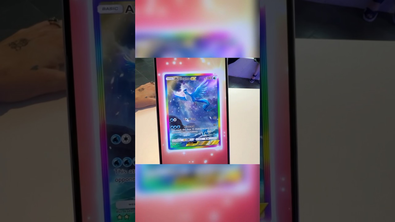 Opening Cards in the NEW Pokemon TCG Pocket app 🤯