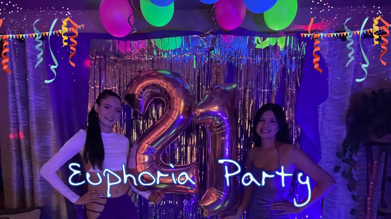 we tried to throw a EUPHORIA themed party *fail*