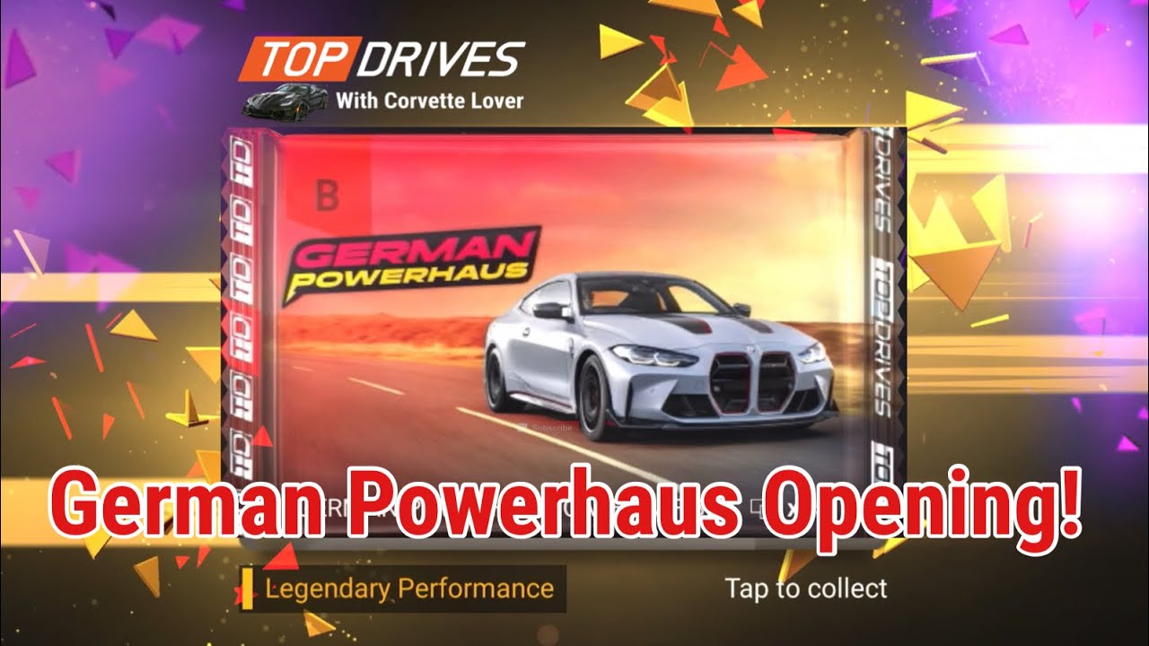 Top Drives | LEGENDARY German Powerhaus Pack Opening!
