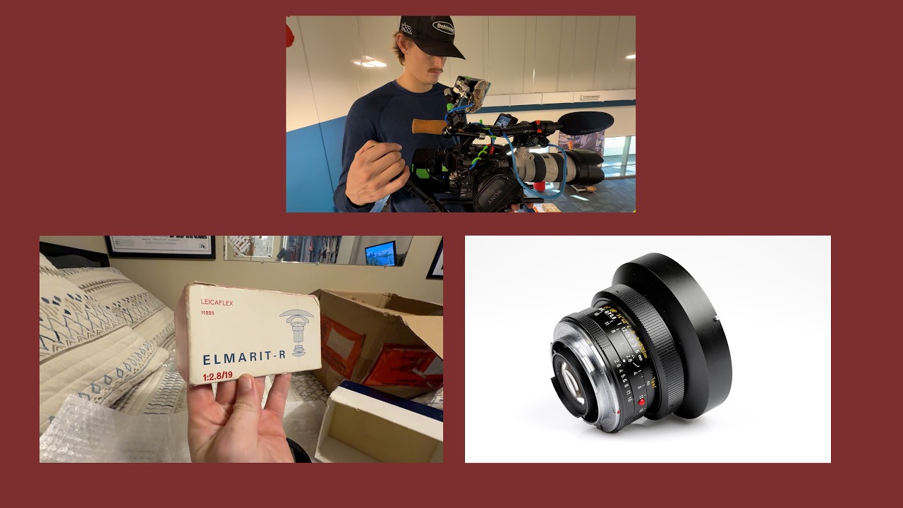 Sony FRZ Remote Camera Coverage // Sony FX6 with Leica Elmarit R 19mm & 135mm Lenses // VLOG34