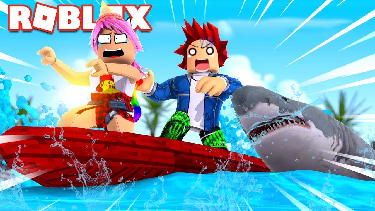 SOBREVIVE AL TIBURÓN EN ROBLOX