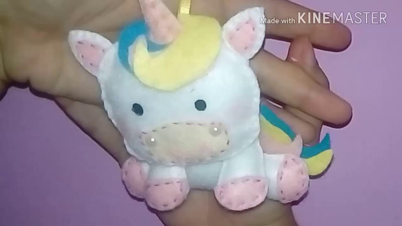 DIY | Unicórnio em Feltro