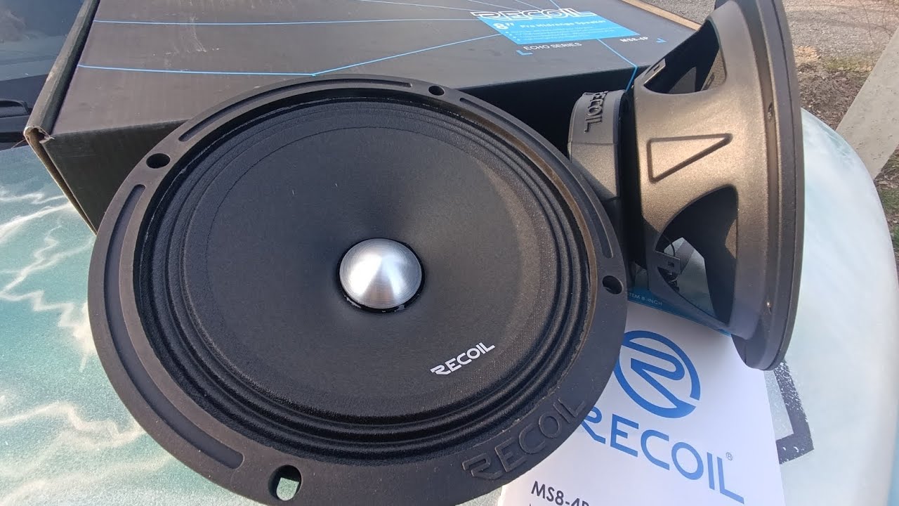 Обзор динамиков Recoil MS8-4P прослушка и сравнение