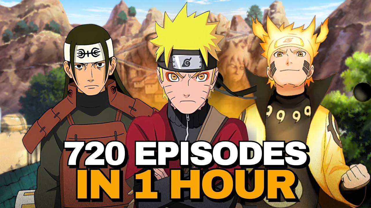 THE ENTIRE STORY OF NARUTO EXPLAINED - (Full Recap: Naruto Classic and Shippuden)