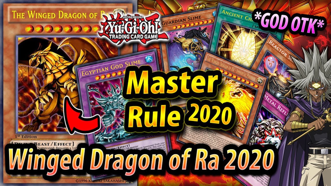 WINGED DRAGON OF RA OTK! *Yami Marik GOD SLIME* | Master Rule 5