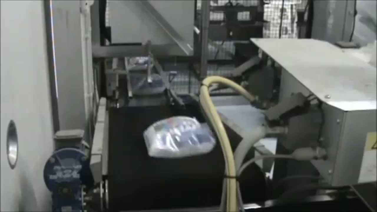 Blue River Ice Bagging and Palletizing 4kg Bags