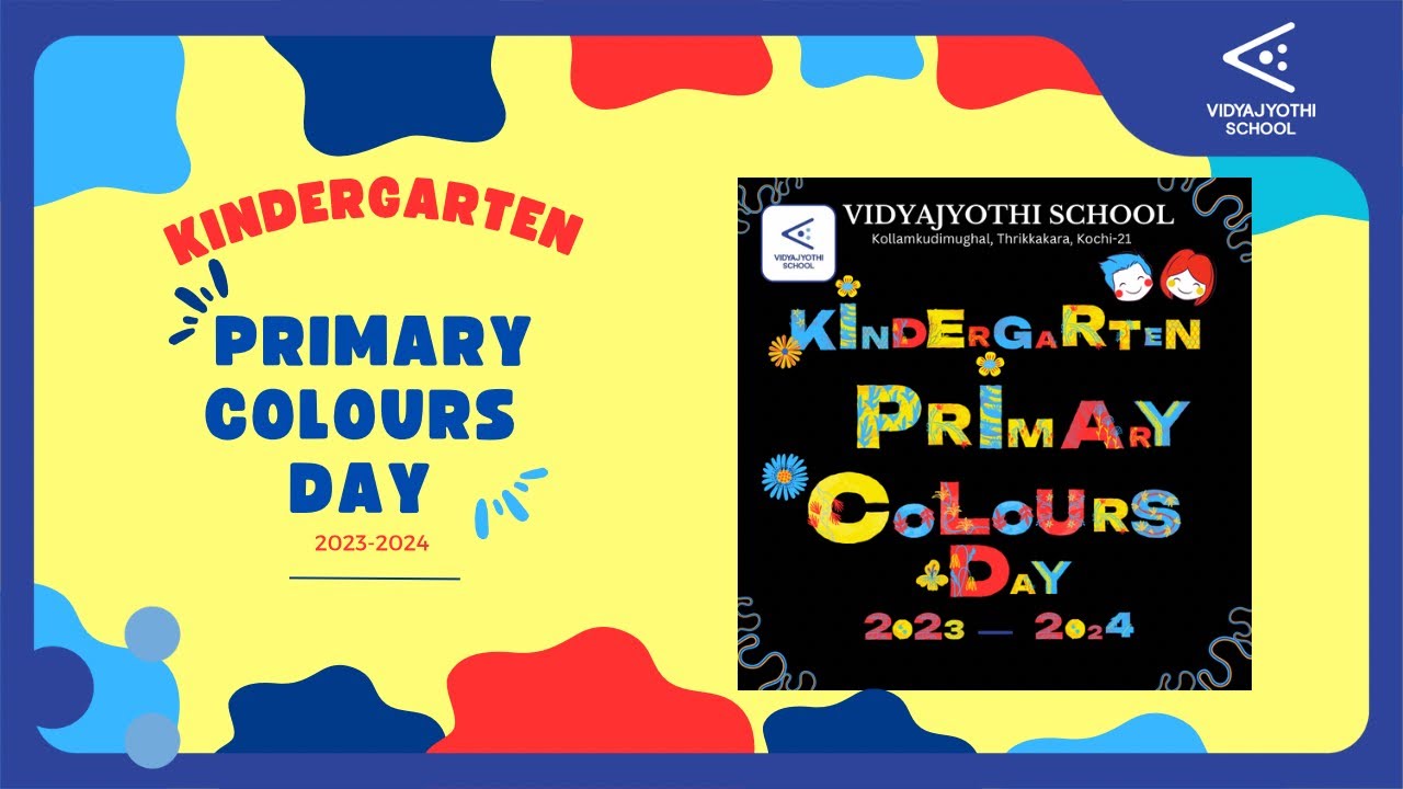 Primary Colours Day Kindergarten#2023  #kindergarten#celebration#school #kindergartenactivities
