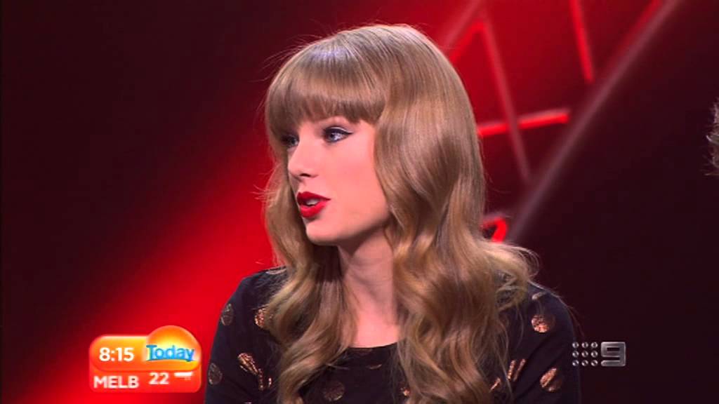 Taylor Swift Interview on Today Show  Australia
