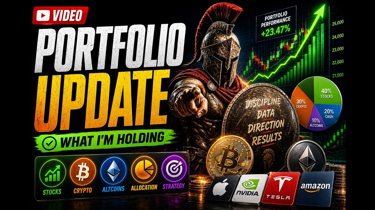 PORTFOLIO UPDATE 📈 OVERKILL CRYPTO & STOCK PORTFOLIO 🚨 May 25, 2026