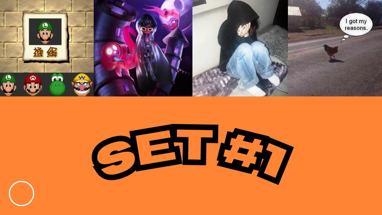 Set #1 (Thanas, Sim, Guizy, Evil Eye Empire, Wasting Shit, Yuri, Soeur, Petite amie)