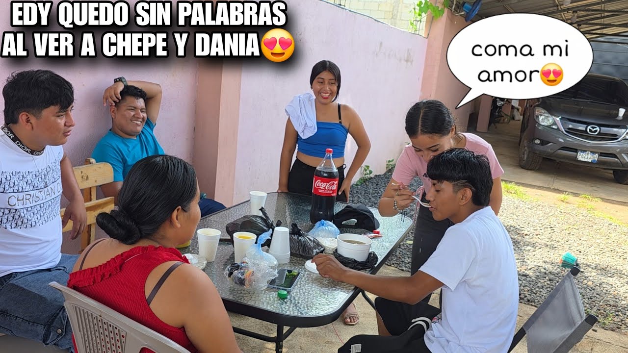 DANIA MUY Enamorada Le Llevo Desayuno A CHEPE😍EDY Quedo Sorprendidos Al Verlos Tan Enamorados😱