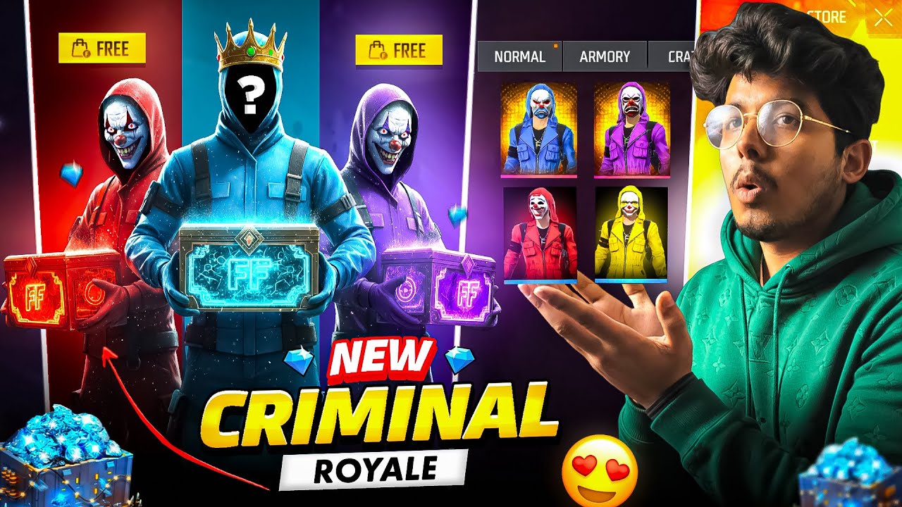 FREE FIRE NOOB TO ULTRA PRO MAX I GOT NEW BUNDLE IN 19 DIAMONDS💎 LUCK 100% -GARENA FREE FIRE