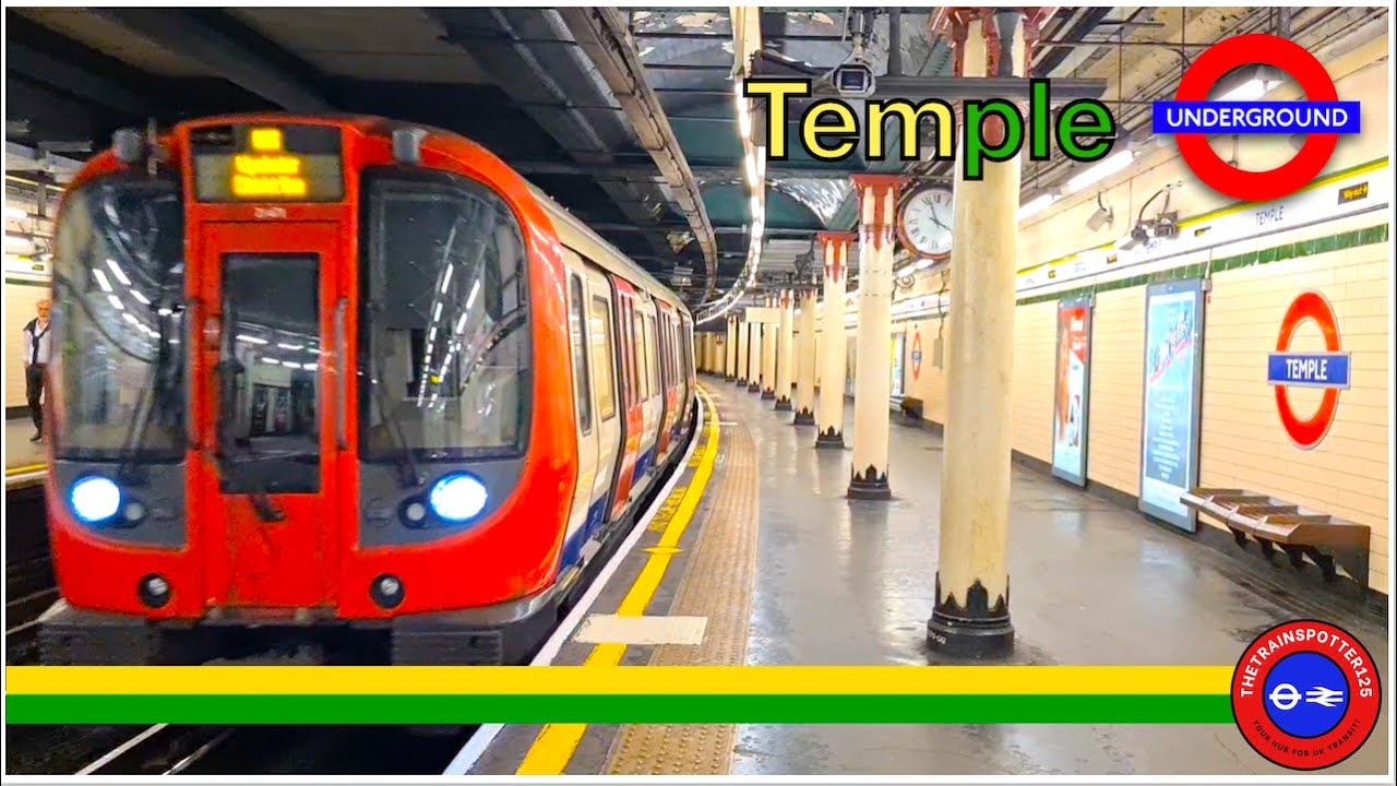 London Underground Action at Temple Station - (28/05/2023)