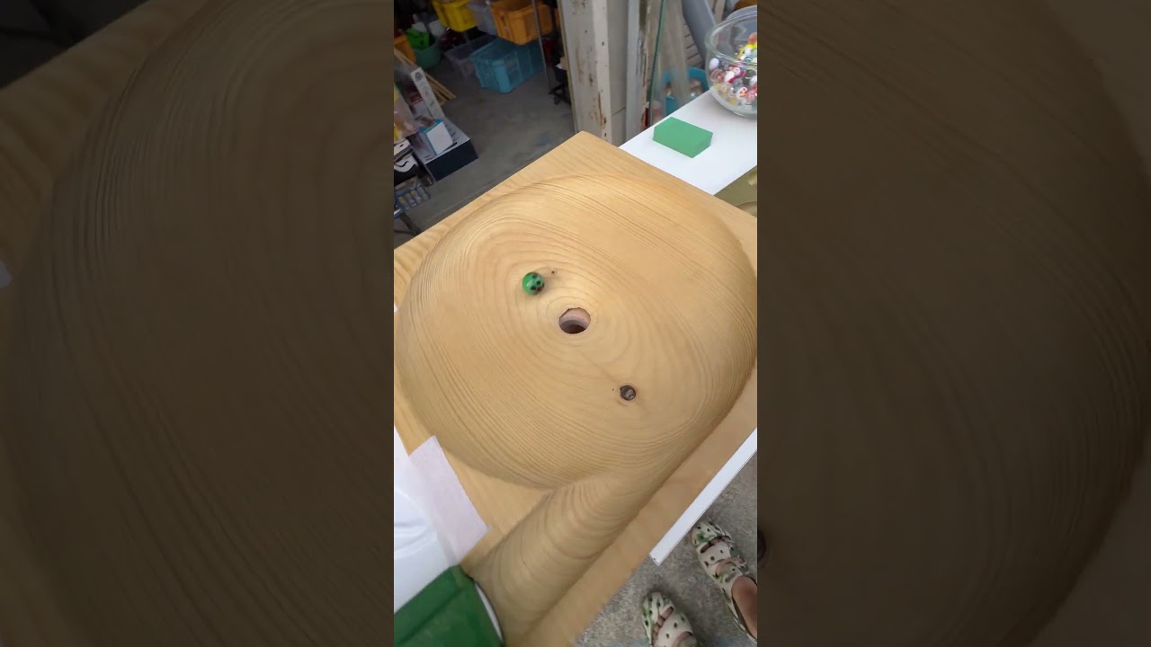 HABA Wooden Marble Run ☆ Wave Straight Course ☆☆☆② #marblerun