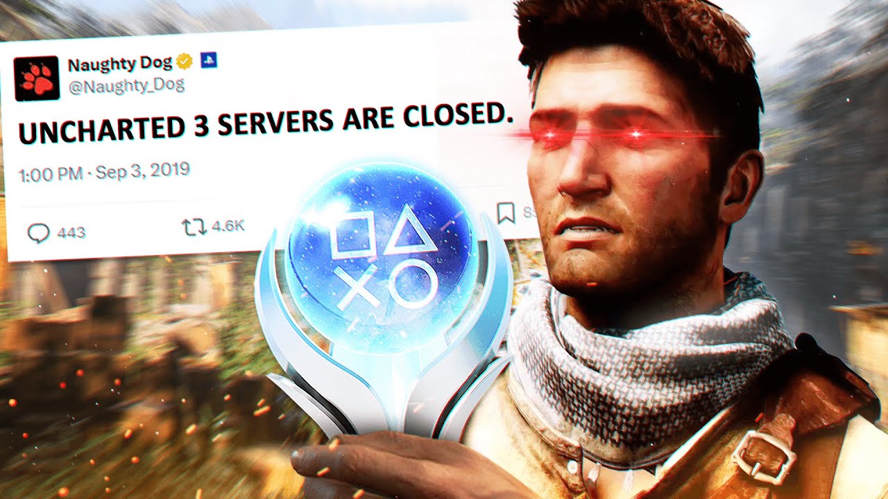 PS3 Uncharted 3 Platinum With Servers Closed?