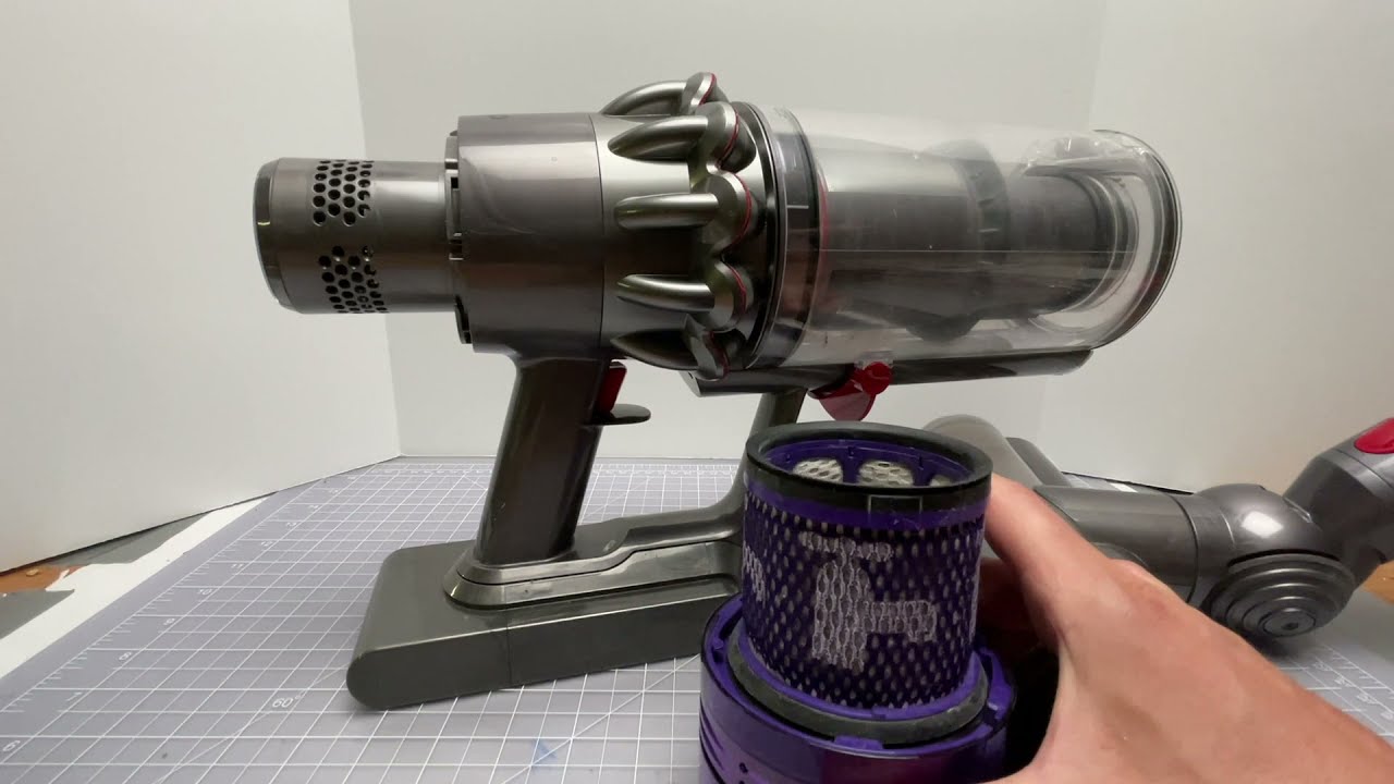 Как выполнить глубокую очистку пылесоса Dyson V11, Outsize или V15
