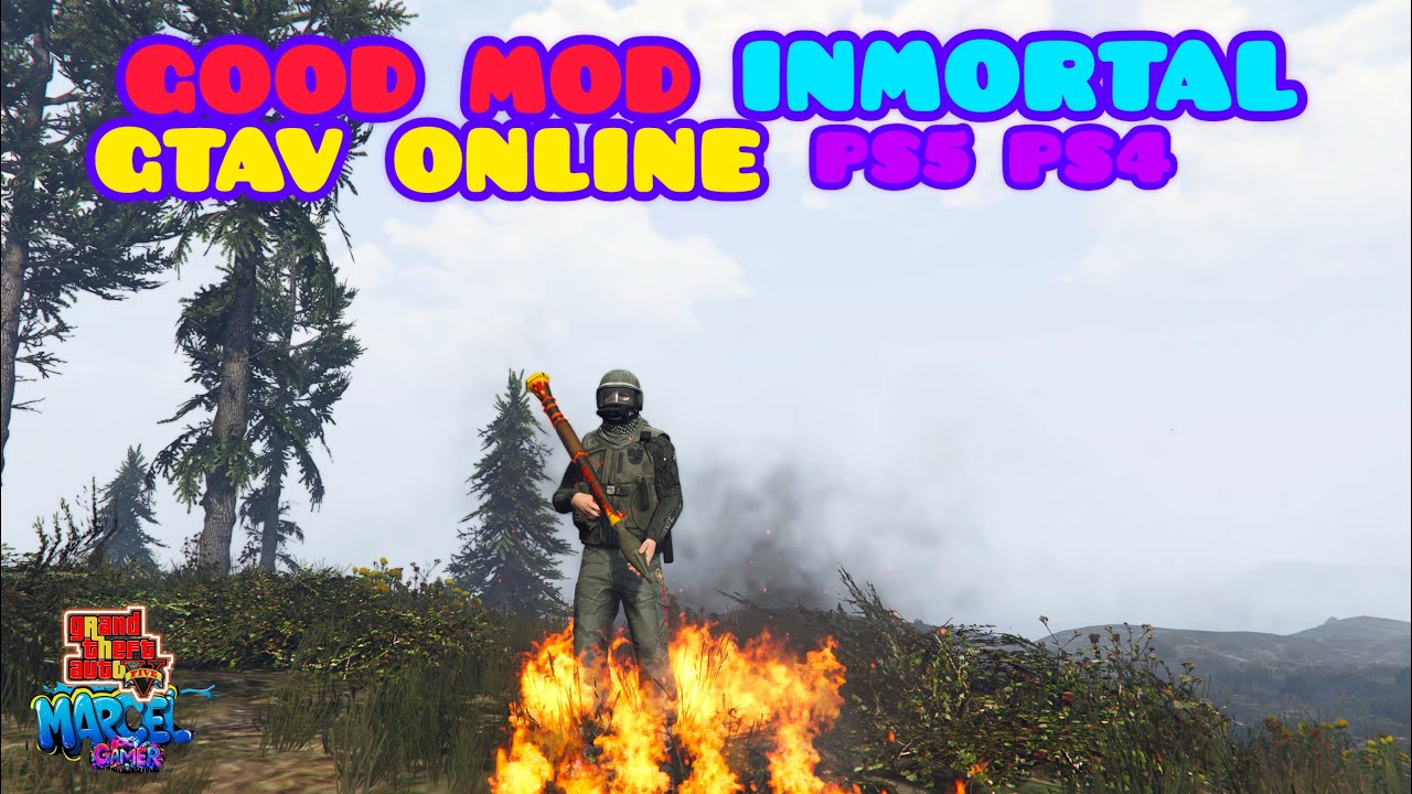 GOOD MOD INMORTAL MODO DIOS EN 2 MINUTOS GTAV ONLINE PS5/PS4 #gta #