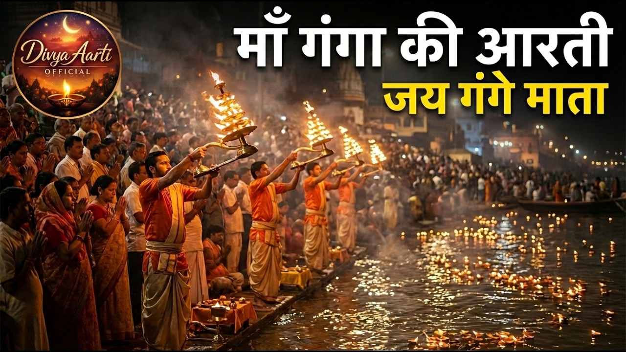 🌊 गंगा आरती | माँ गंगा की पावन आरती | Ganga Aarti | Om Jai Gange Mata#ganga #gangaaarti #aarti