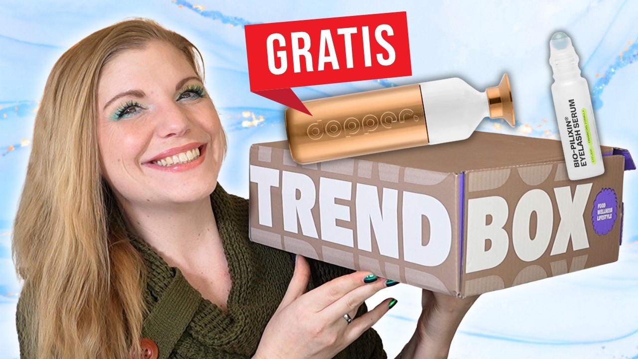 TrendBox Februar 2026 Unboxing 🌿 Motto: Loving Moments | MEGA Gratis-Geschenk! ✨ & Verlosung