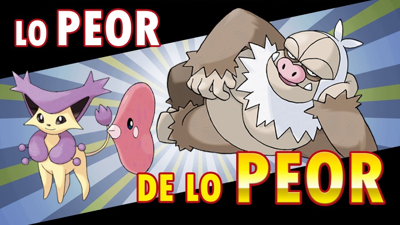 TOP 6 PEORES POKÉMON PARA LA AVENTURA EN HOENN