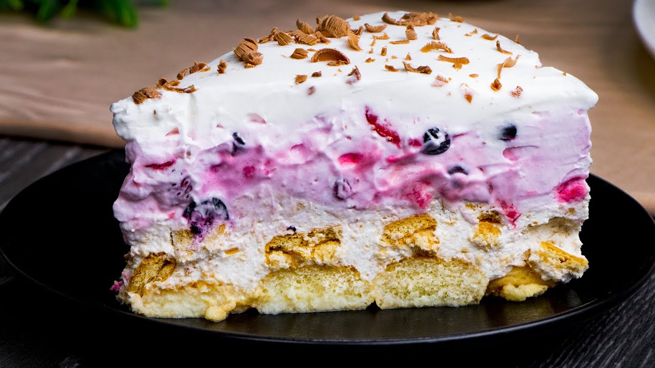 Tarta explosión de frutas en tan solo 15 minutos - SÚPER RÁPIDO| Gustoso.tv