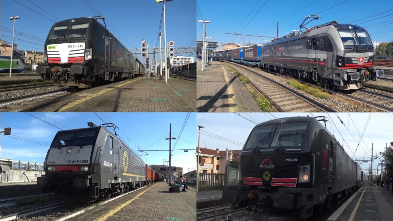 Lots of trains at Milano Lambrate, with hops at Desio and Monza! 25/10/2025