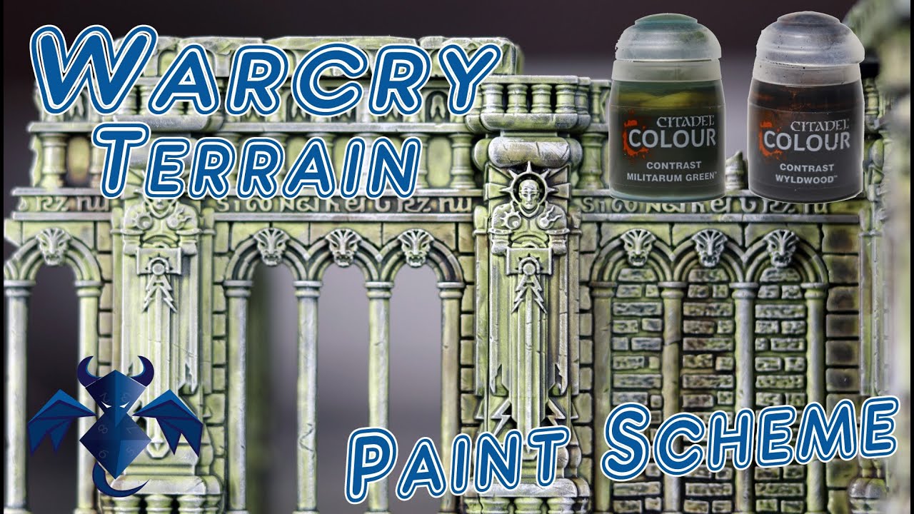 My Warcry Terrain Painting Scheme