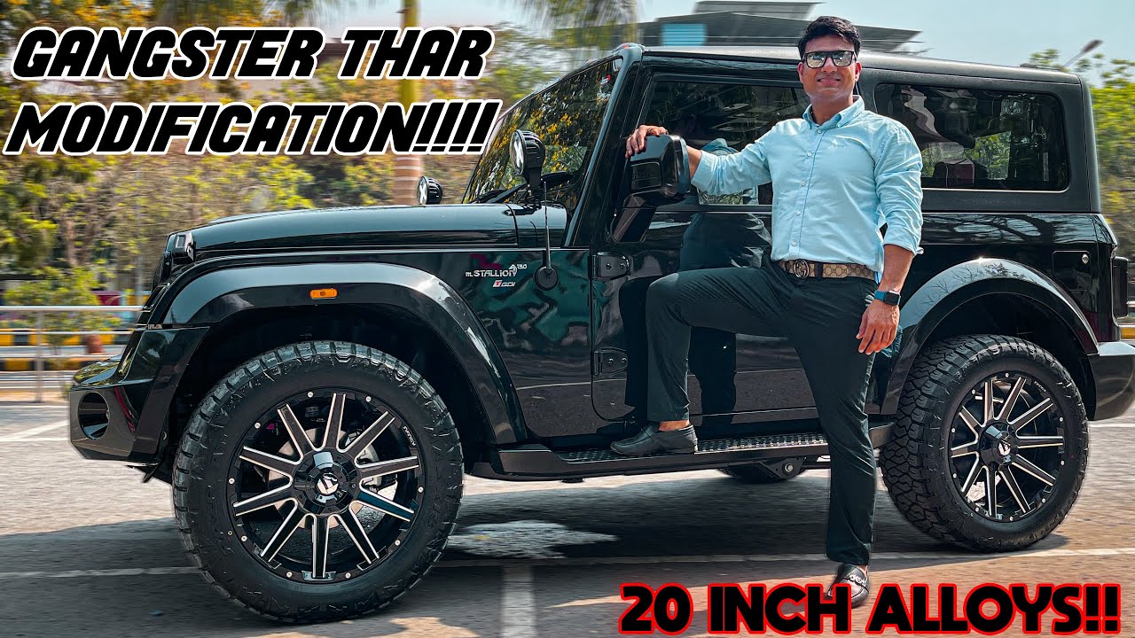 SUPER LOADED THAR MODIFICATION | One Of The Best Modifeid THAR'S In Town | GANGSTER LOOK 📞7977662321
