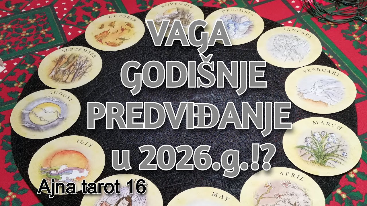 VAGA - Godina TRANSFORMACIJE 2026.! / generalno tarot čitanje