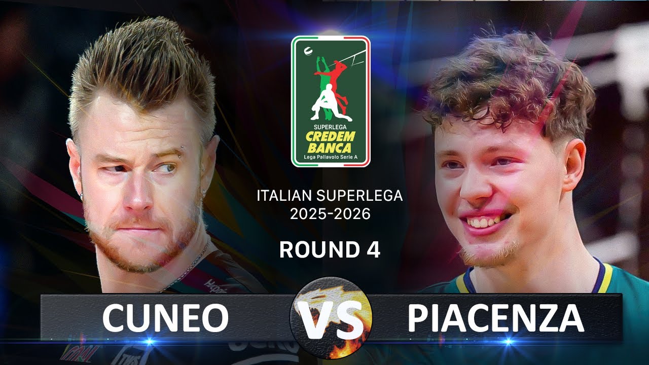 Cuneo vs Piacenza | Italian Volleyball SuperLega 2025/2026