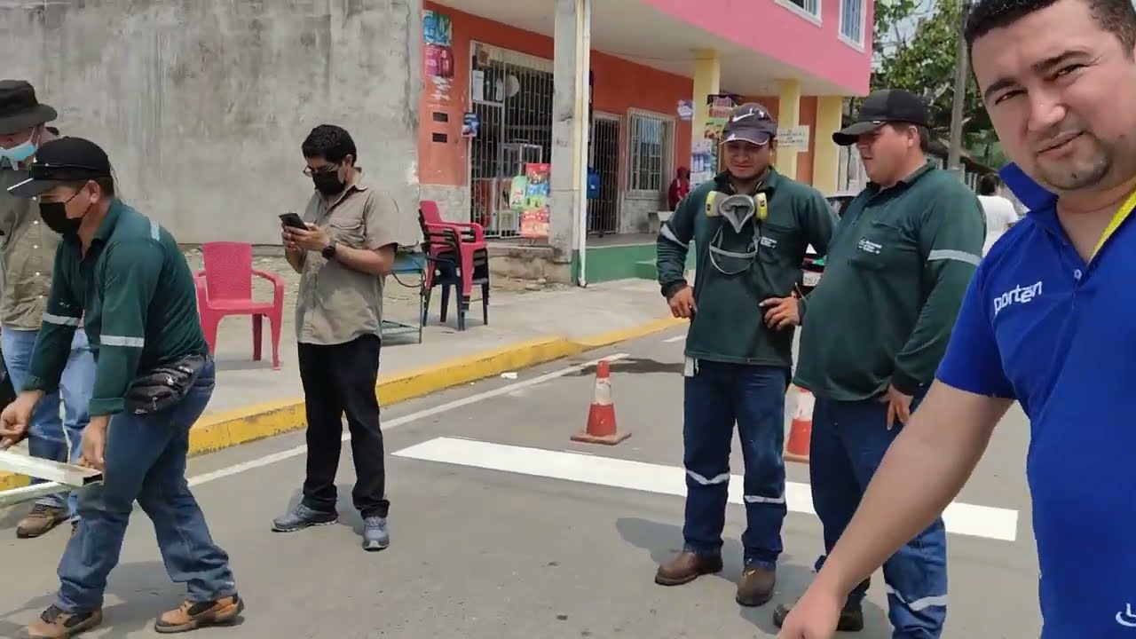 Como Pintar Paso Cebra con Equipo Line Lazer Graco (17H461) #airless