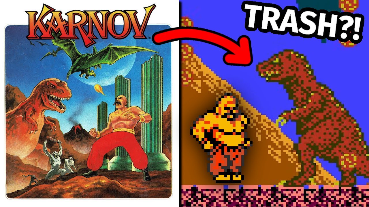 The Best (WORST?) NES Game Ever Made? - Karnov Full Playthrough