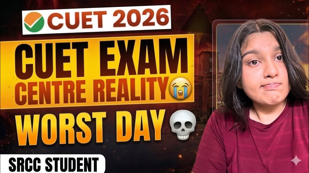 CUET Exam Centre Reality 😭 | Woh sab jo maine actually face kiya! 