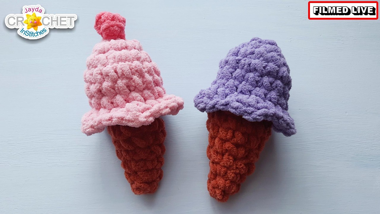 Little Plush Ice Cream Cones - Live Stream Feb 23, 2026