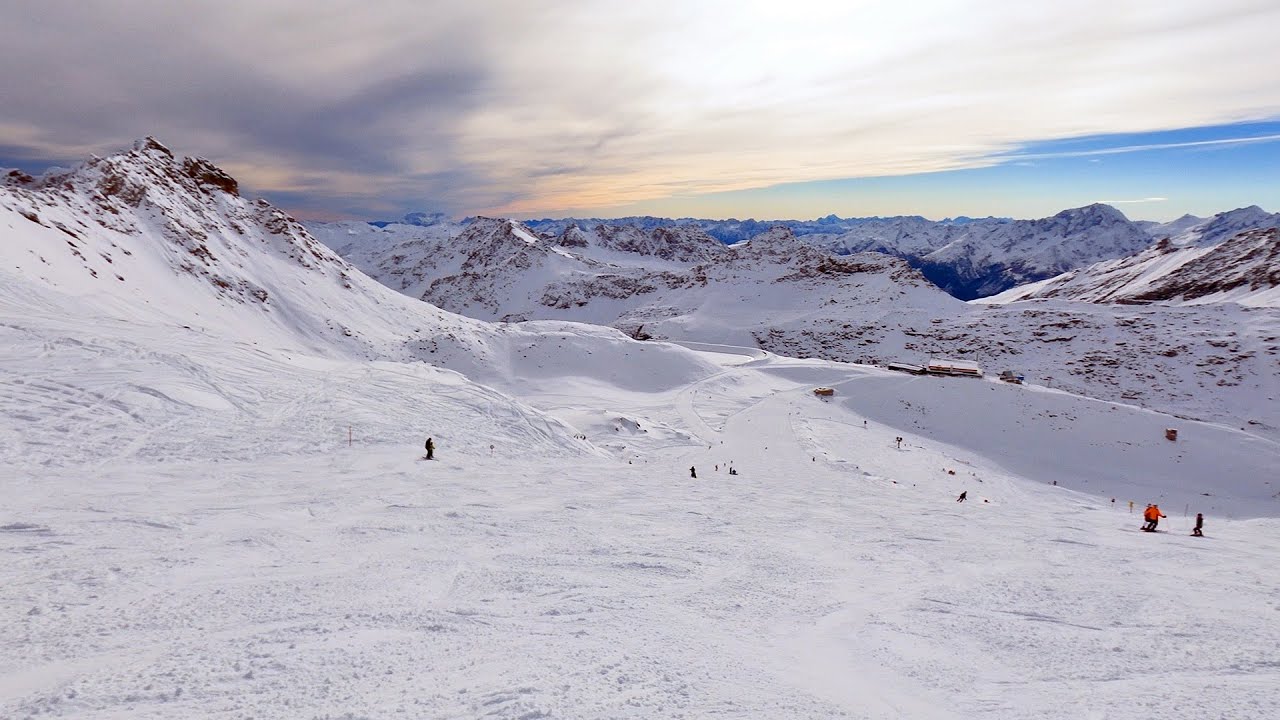 first person view skiing in Austria (3d-binaural audio)
