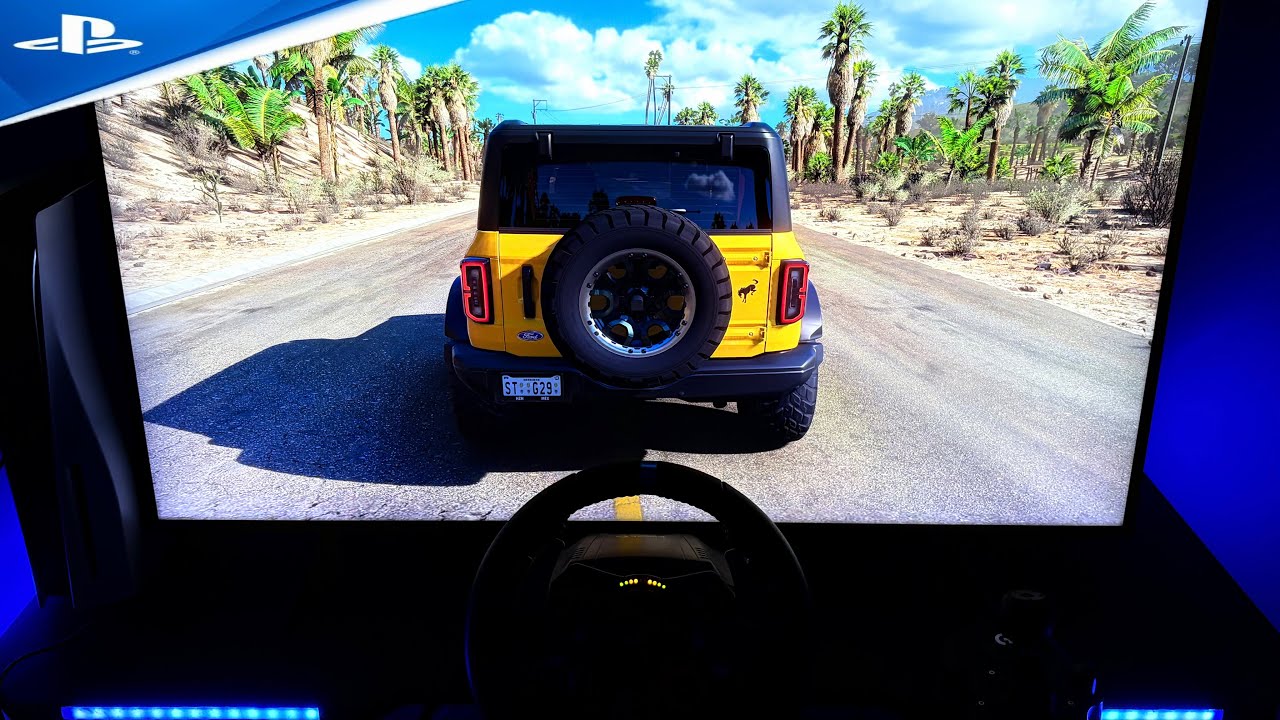 Forza horizon 5 on Ps5 with Logitech g29 | oasis cross country 