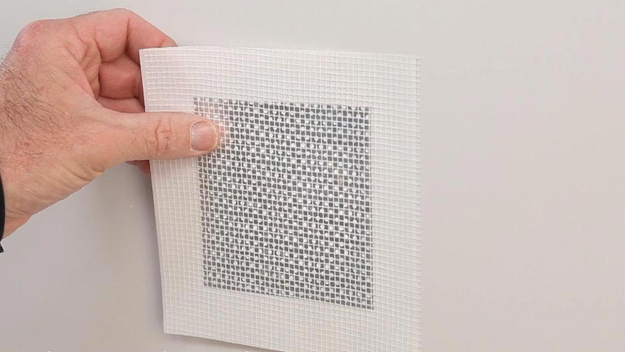 Cómo usar parches para placas de yeso laminado - Bricomanía