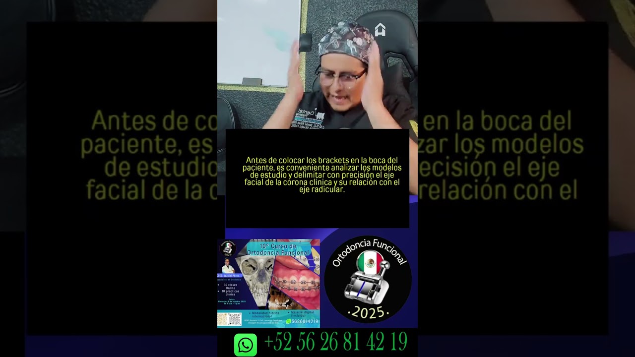 Pautas para la correcta instalacion de aparatología fija Brackes en Ortodoncia Funcional