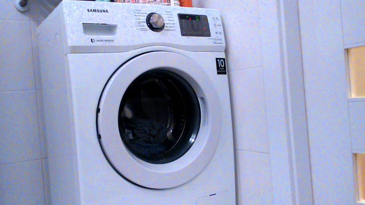 Test programu 15 minut - pralka SAMSUNG WF600B0BKWQ
