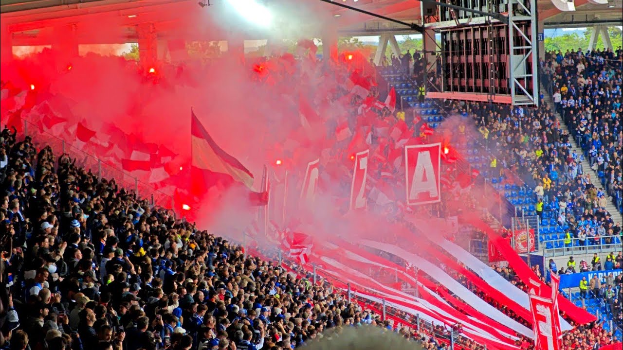 CHOREO 3.000 Kaiserslautern Fans in Karlsruhe | Derby 04.05.2025