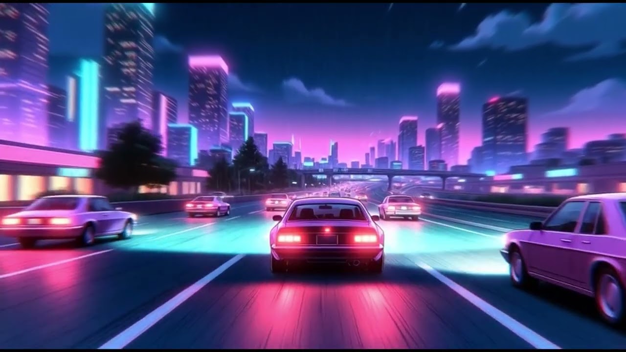Night Drive Synthwave Mix – Feel It Inside