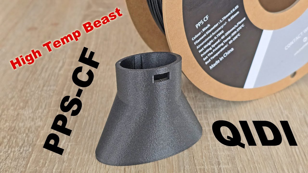 Qidi PPS-CF: High Temp Beast, But at What Cost?