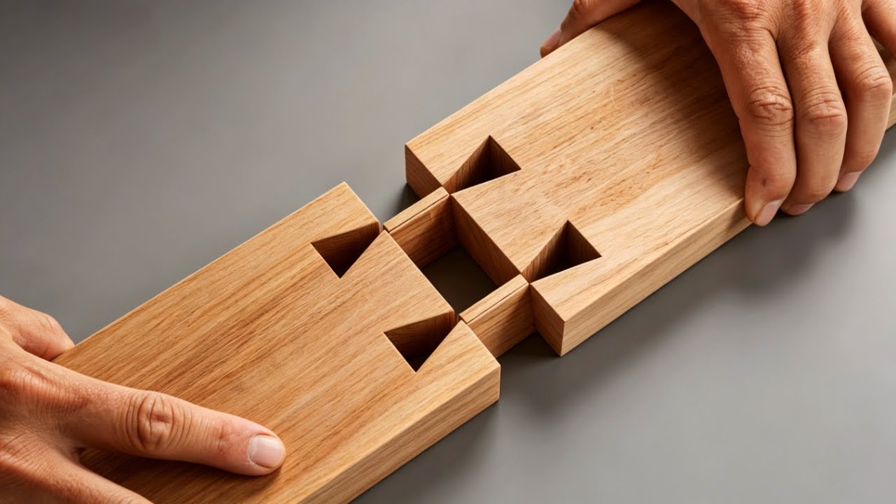 A previously unseen technique for joining wood joints, invented by a 60-year-old carpenter.