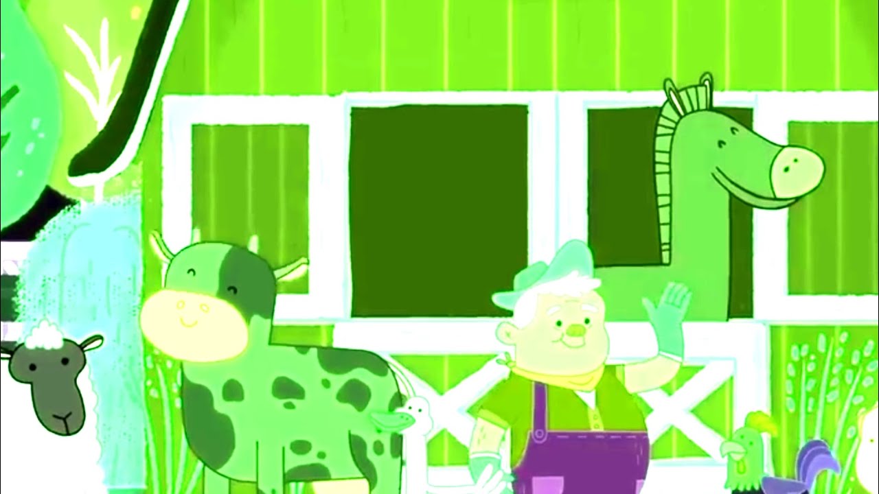 The Kind Farmer and His Animals Eieio Effects//Sponsored By Gamavision Csupo Effects 