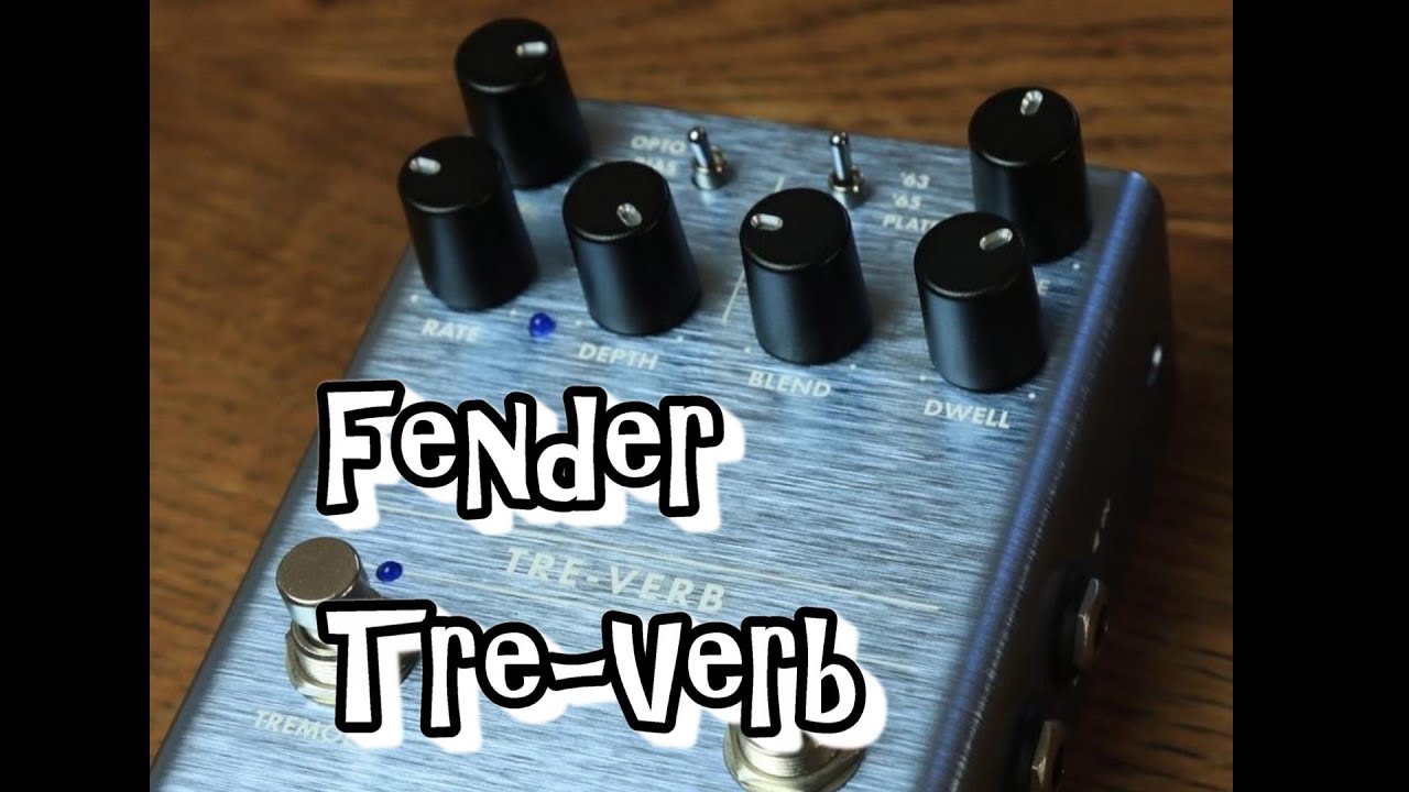 Deep Dive and full demo of the Fender Tre-Verb Pedal #fendertreverb #fenderpedals