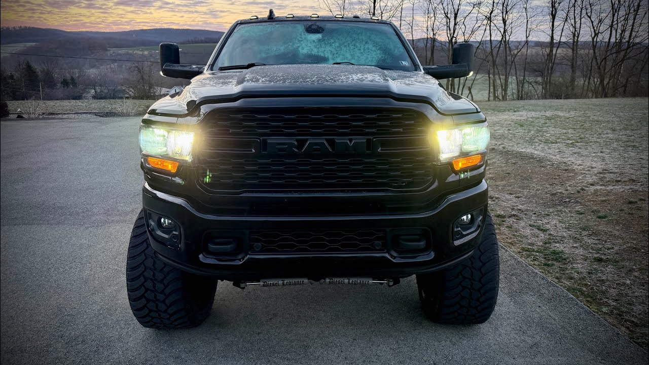 LASFIT Bright White LED Headlight Bulbs For A 2022 Ram 2500 Are A Significant Improvement!