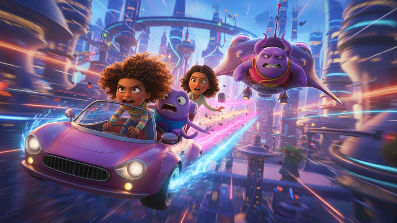Oh & Tip Tucci on the Run 🚀⚡Captain Smek’s Chase Warps Time in the Future City⏱️| SoftNova Adventure