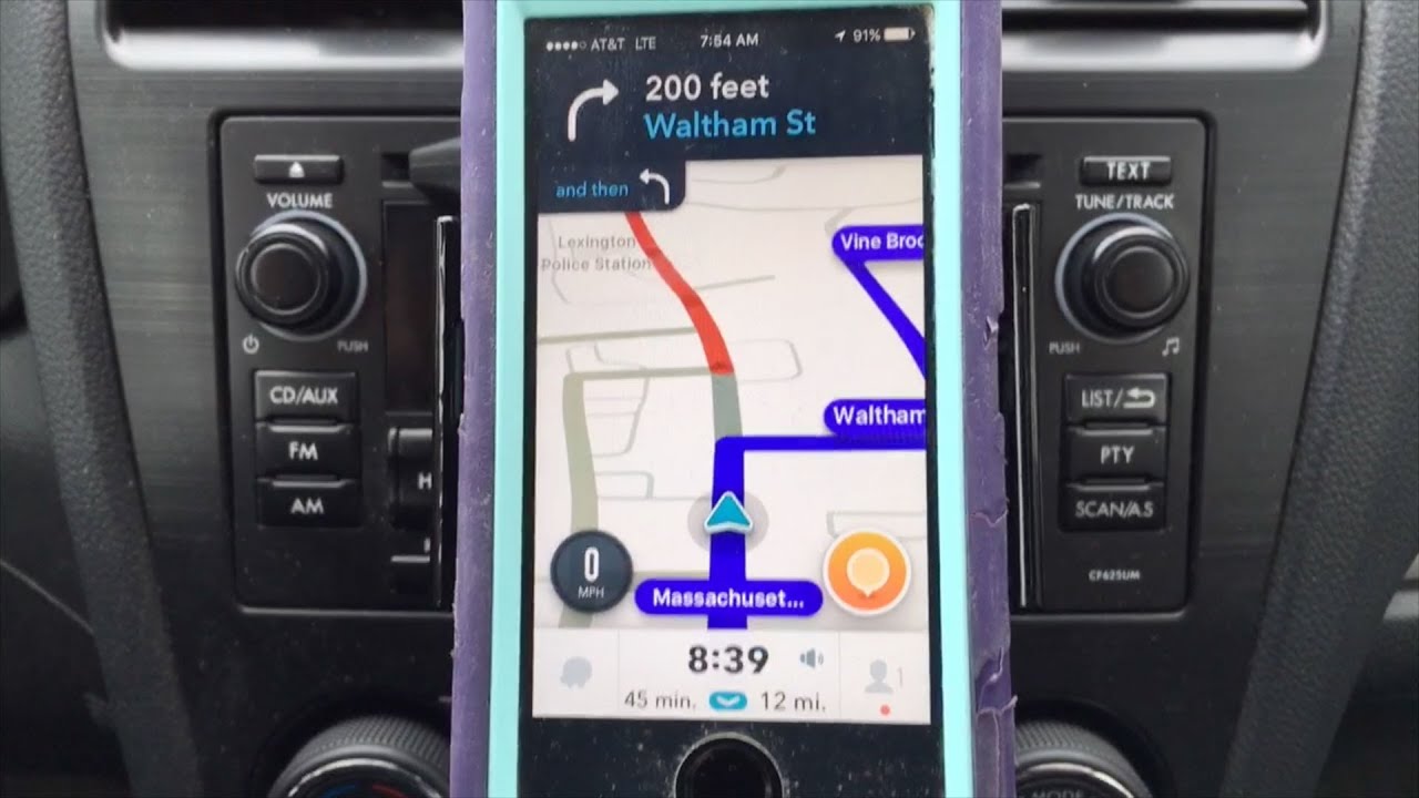 Man Versus Machine - Racing Waze To Work